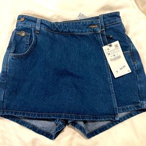Zara Scort NWTs Denim Size M